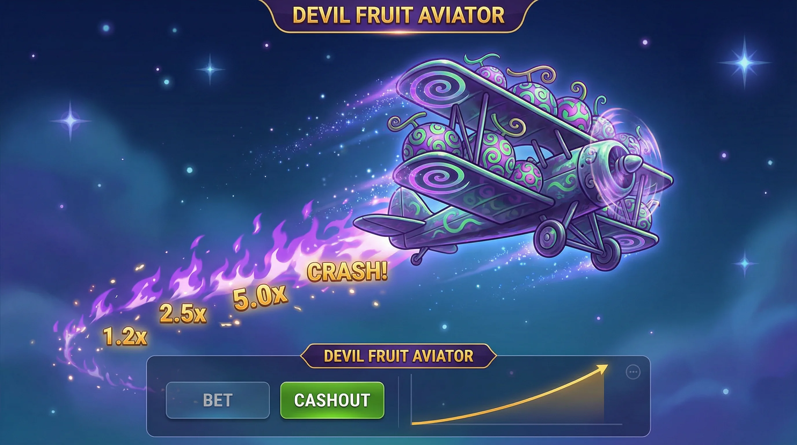 Aviator - Jogo Crash com Tema Diabólico