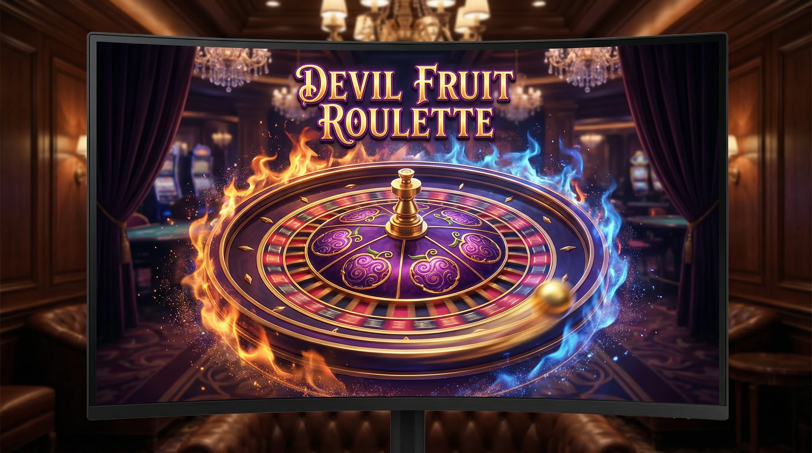 Roleta com Chamas Diabólicas - 10bet